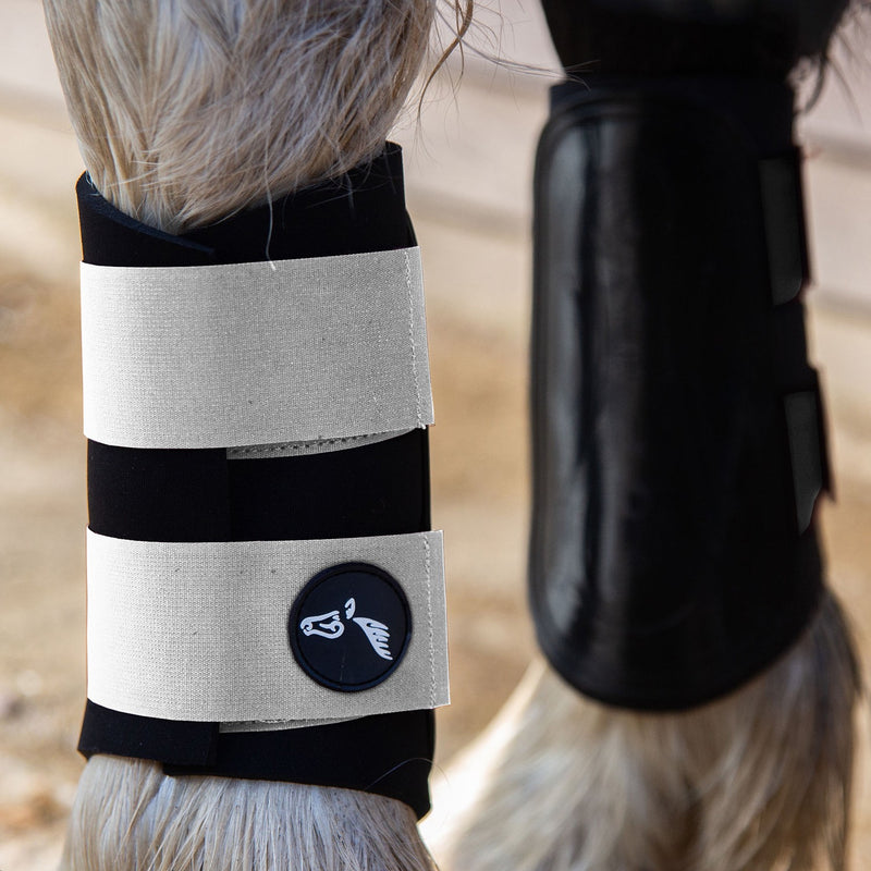 Load image into Gallery viewer, Gallop Gp Brushing Boots White
