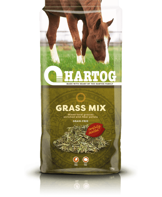 Hartog Grass Mix 18kg horse feed bag
