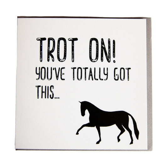 Gubblecote Foiled Greetings Card