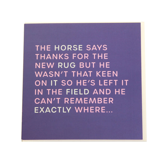 Gubblecote Foiled Greetings Card
