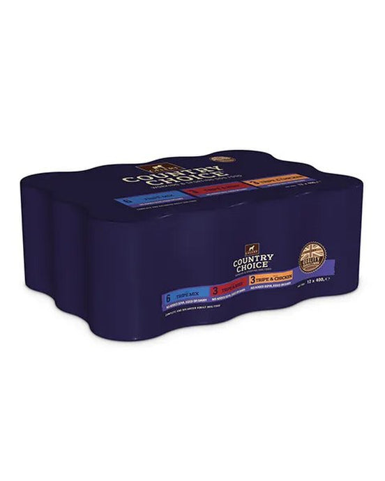 Gelert Country Choice Tripe Variety Pack 12 x 400g