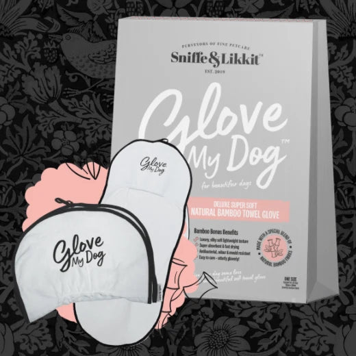 Sniffe & Likkit - Glove My Dog (Natural Bamboo Towel)