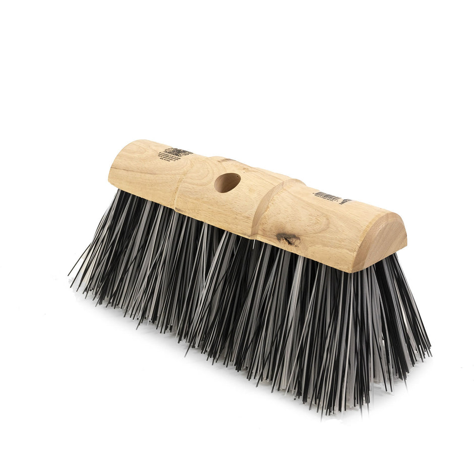 Hillbrush Finest Yard Broom Head Stiff Pvc