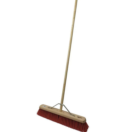 Hillbrush Platform Broom Pvc Fill With Handle & Stay