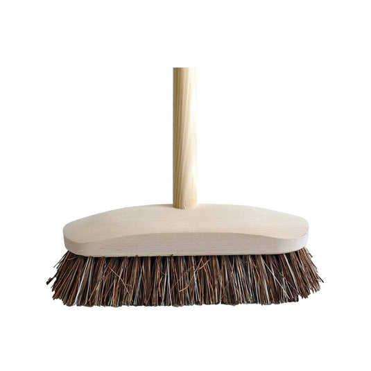Hillbrush Stiff Deck Scrub With Handle