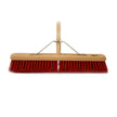 Hillbrush Trade Platform Broom Medium Pvc Red With Handle