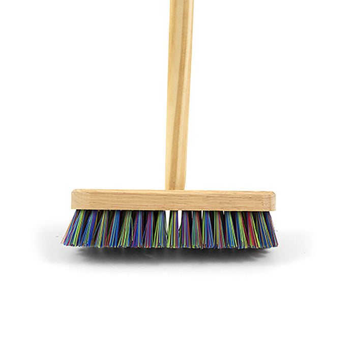 Hillbrush Trade Deck Scrub Stiff Polyprop With Handle