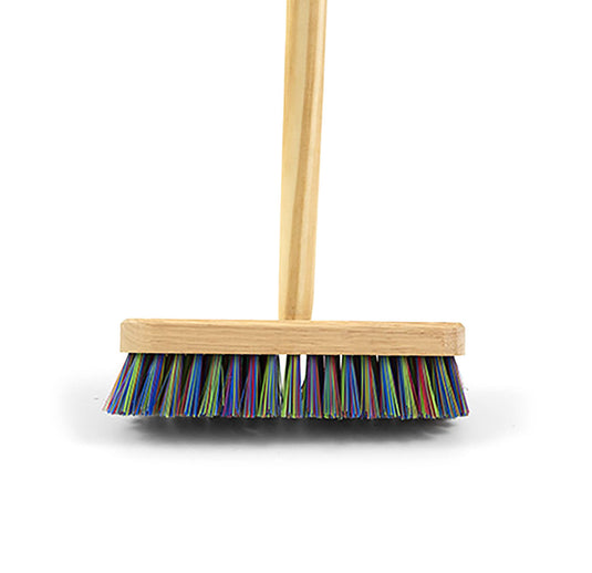 Hillbrush Trade Deck Scrub Stiff Polyprop With Handle