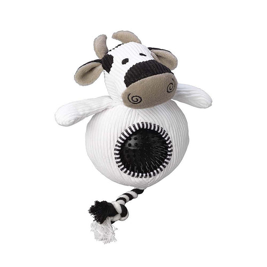 House Of Paws Cord Toy Withspiky Ball