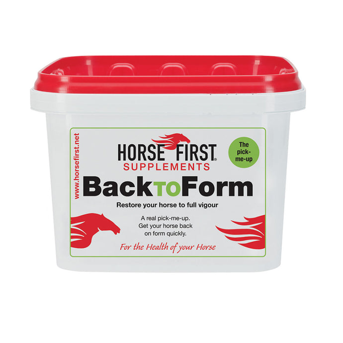 Horse First Back To Form