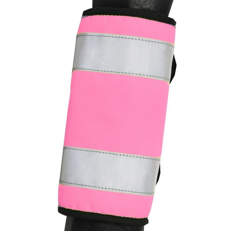 Load image into Gallery viewer, Reflector Horse Leg Wraps Pink
