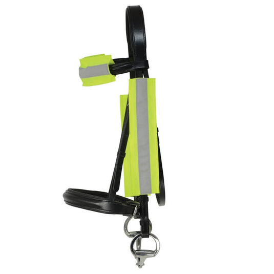 Reflector Bridle Bands By Hy Equestrian