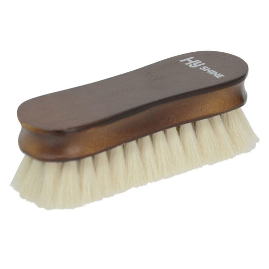 Progroom Deluxe Face Brush With Horse Hair By Hy Equestrian