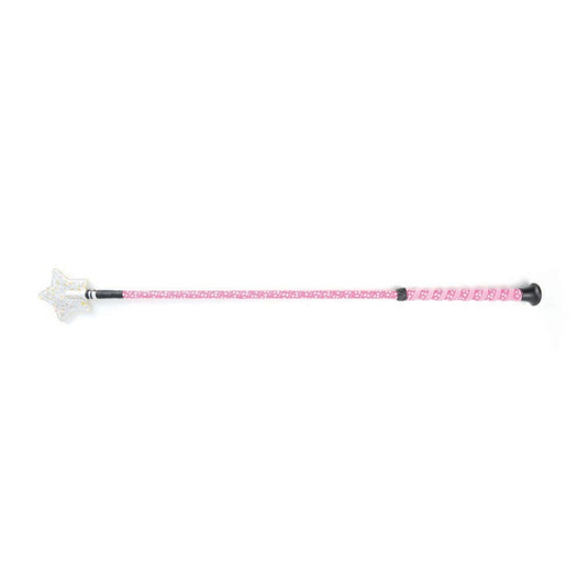 Hy Equestrian Spiral Star Riding Whip