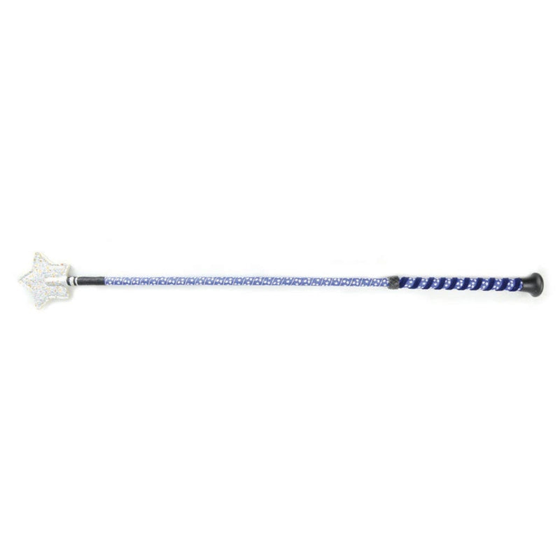 Load image into Gallery viewer, Hy Equestrian Spiral Star Riding Whip
