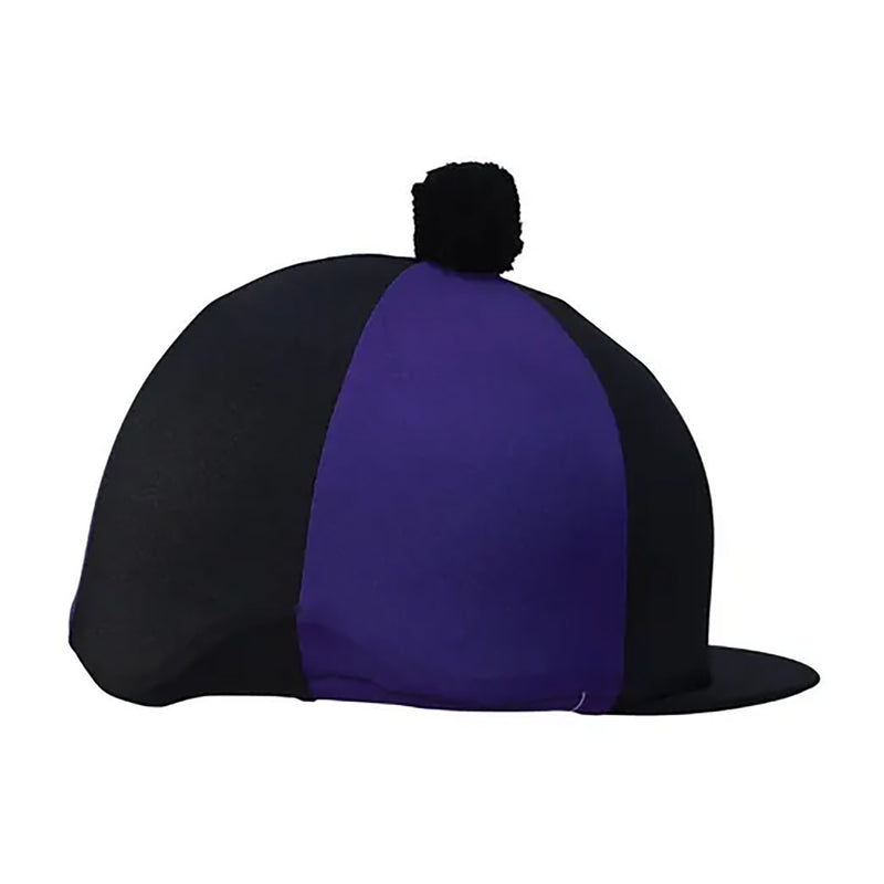 Load image into Gallery viewer, Hy Equestrian Two Tone Lycra Silks With Bobble

