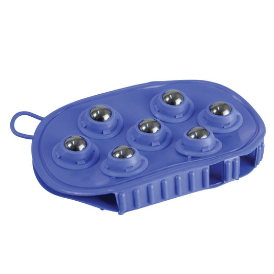 Progroom Rubber Massage Mitt By Hy Equestrian