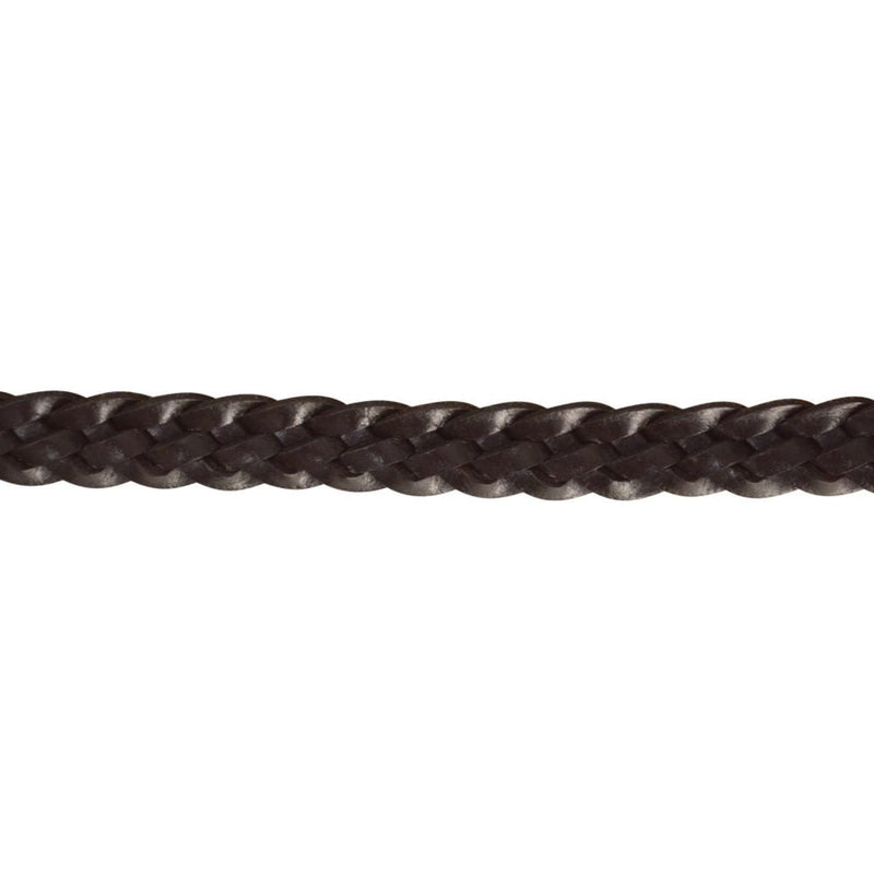 Load image into Gallery viewer, Hy Equestrian Plaited Reins Brown
