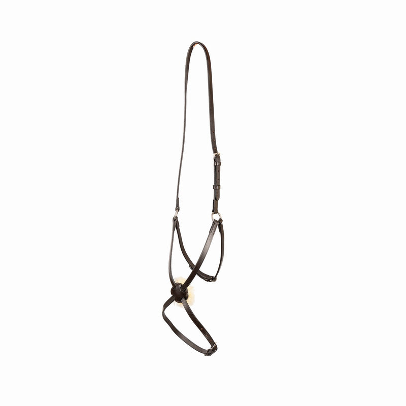 Load image into Gallery viewer, Hy Equestrian Mexican Grackle Noseband Brown
