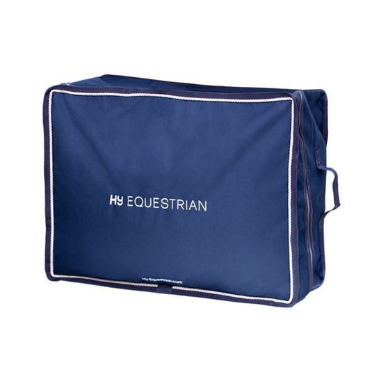 Hy Equestrian Storage Rug Bag Navy/Grey