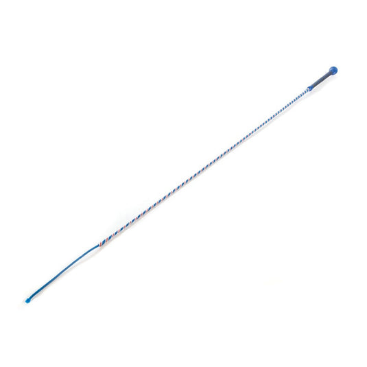 Hy Equestrian Great Britain Style Dressage Whip Rd/Wht/Blu