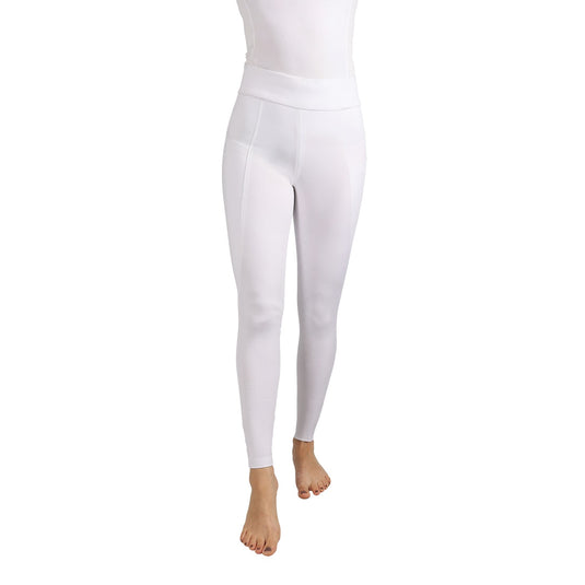 Hy Equestrian Melton Riding Tights Adult White