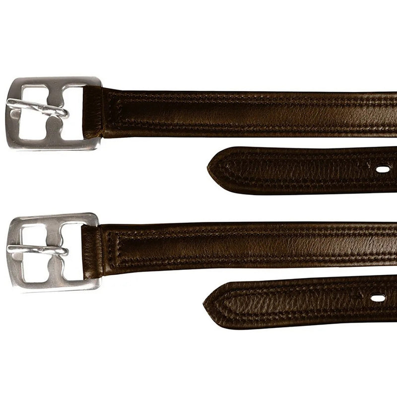 Load image into Gallery viewer, Propresicce Super Soft Stirrup Leathers Brown
