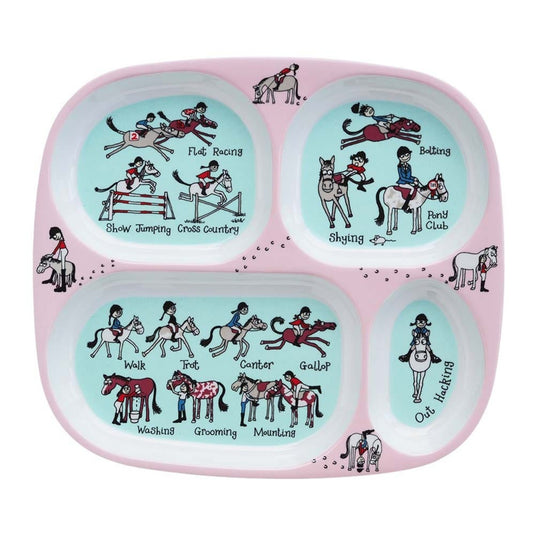 Tyrrell Katz Horse Divider Plate By Hy Equestrian