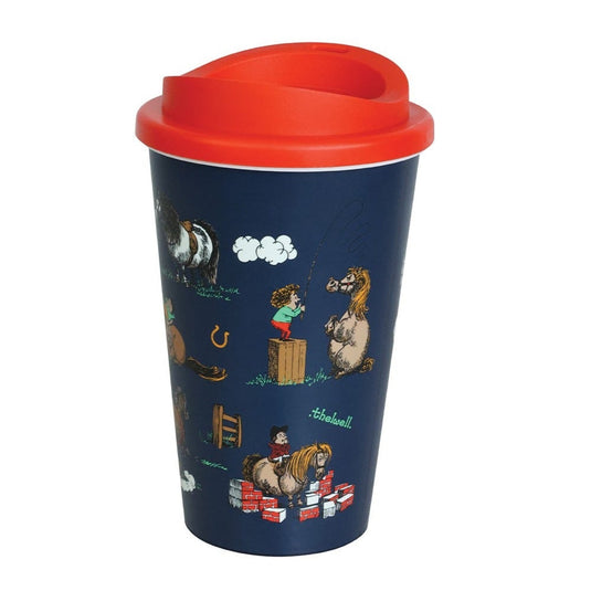 Hy Equestrian Thelwell Practice Makes Perfect Take Away Cup