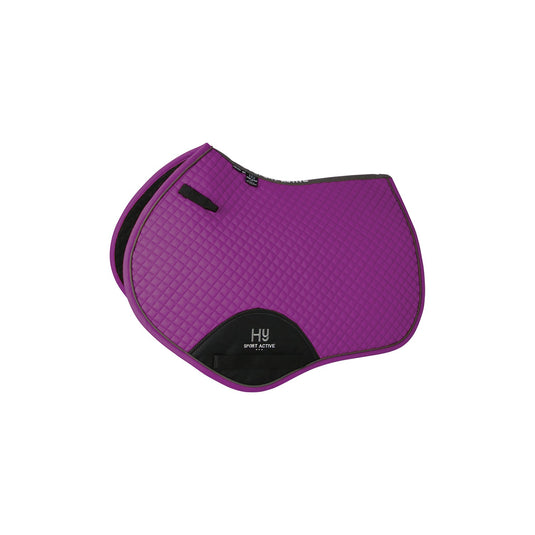 Hy Sport Active Close Contact Saddle Pad Amethyst Purple
