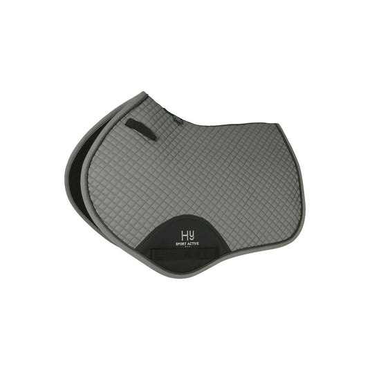 Hy Sport Active Close Contact Saddle Pad Pencil Point Grey