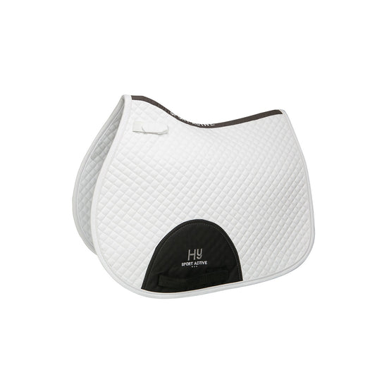 Hy Sport Active Gp Saddle Pad White