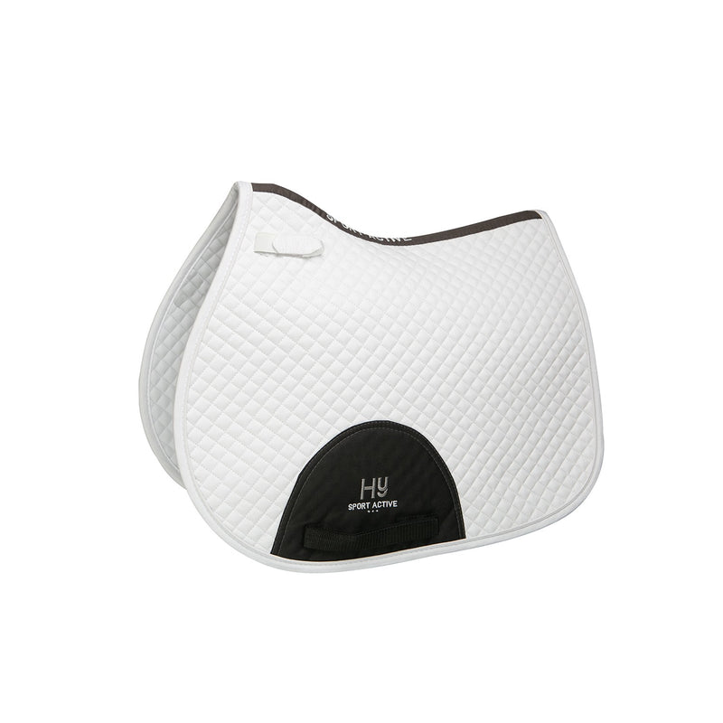 Load image into Gallery viewer, Hy Sport Active Gp Saddle Pad White
