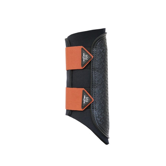 Hy Sport Active Brushing Boots Terracotta Orange