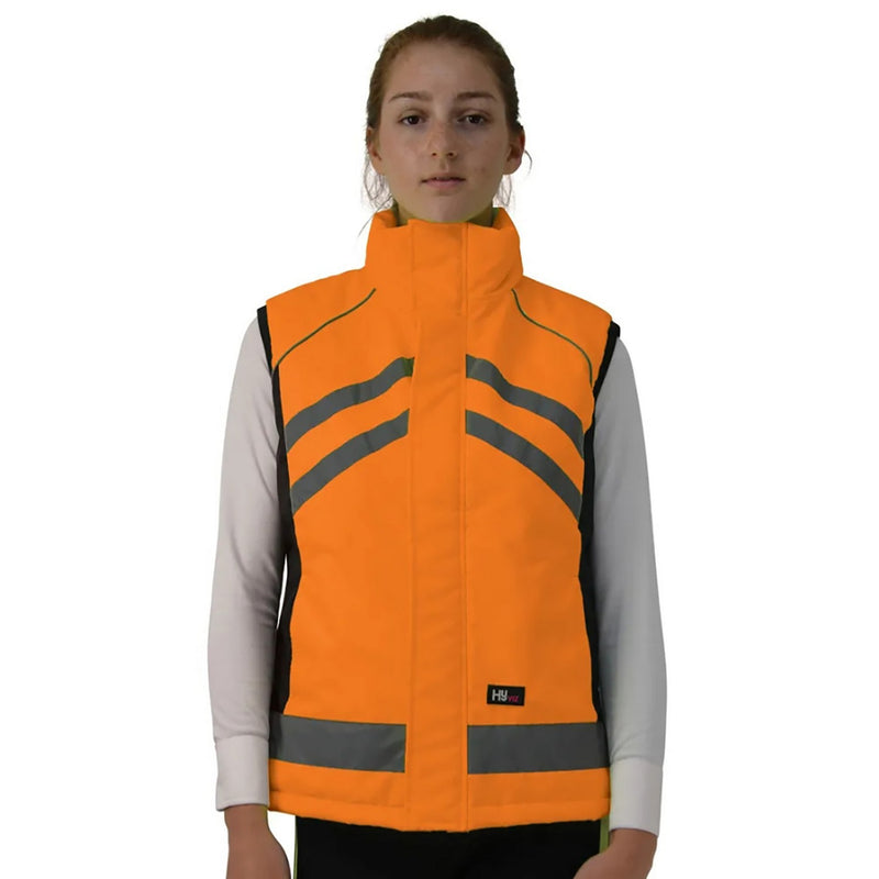 Load image into Gallery viewer, Reflector Padded Gilet Orange
