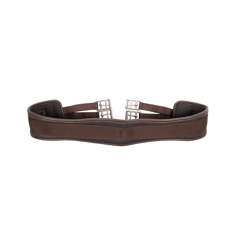 Load image into Gallery viewer, Hy Equestrian Humane Waffle Girth Brown
