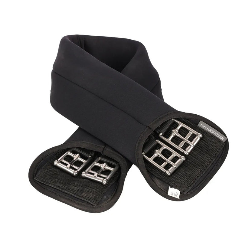 Load image into Gallery viewer, Hy Equestrian Neoprene Dressage Girth Black
