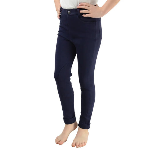 Hy Equestrian Melton Jodhpurs Child Navy