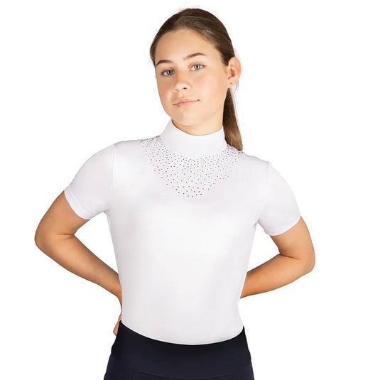 Hy Equestrian Roka Regal Show Shirt White