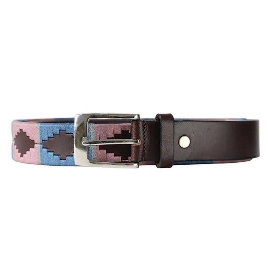 Hy Equestrian Elevate Polo Belt Grape/Riviera