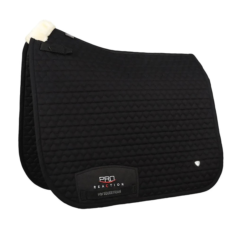 Load image into Gallery viewer, Proreaction Shield Dressage Saddle Pad Black
