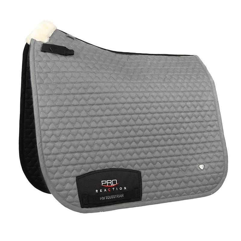 Load image into Gallery viewer, Proreaction Shield Dressage Saddle Pad Grey
