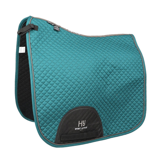 Hy Sport Active Dressage Saddle Pad Alpine Green