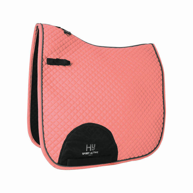 Load image into Gallery viewer, Hy Sport Active Dressage Saddle Pad Coral Rose
