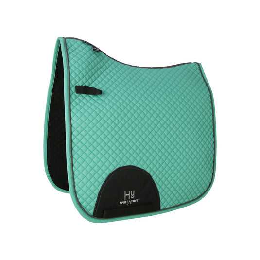 Hy Sport Active Dressage Saddle Pad Spearmint Green