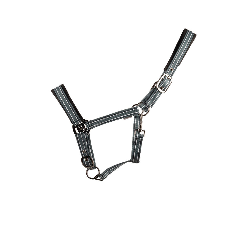 Load image into Gallery viewer, Hy Equestrian Vertiga Headcollar Hunter Green
