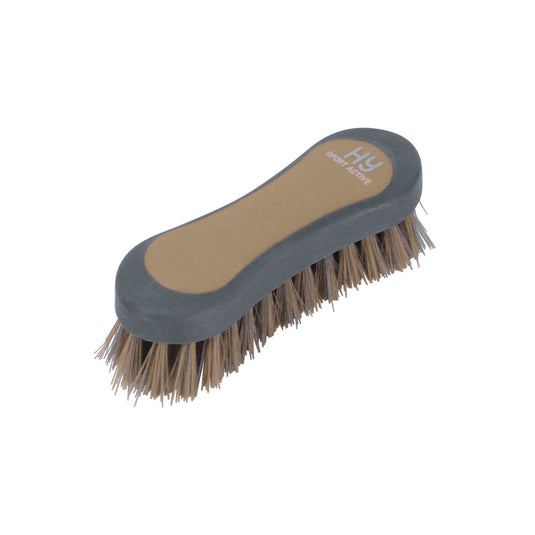 Progroom Active Face Brush By Hy Equestrian Desert Sand