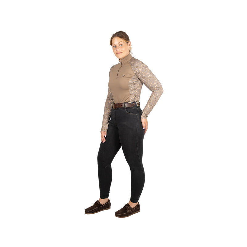 Load image into Gallery viewer, Hy Equestrian Elevate Heritage Base Layer Fossil
