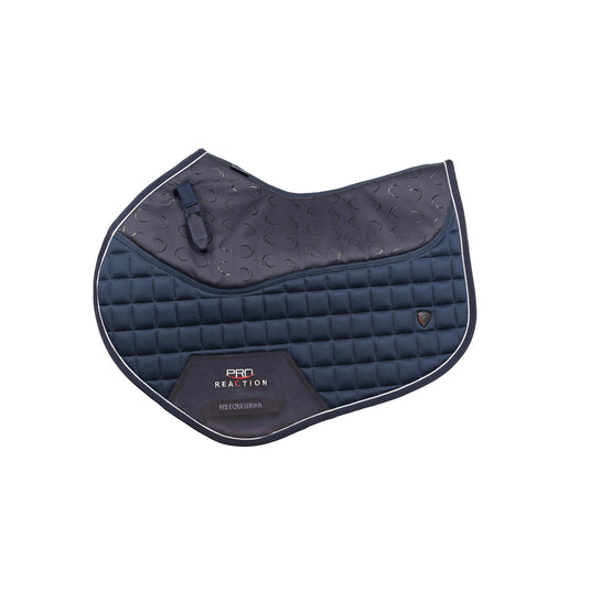 Proreaction 3 D Mesh C/C Saddle By Hy Equestrian Navy