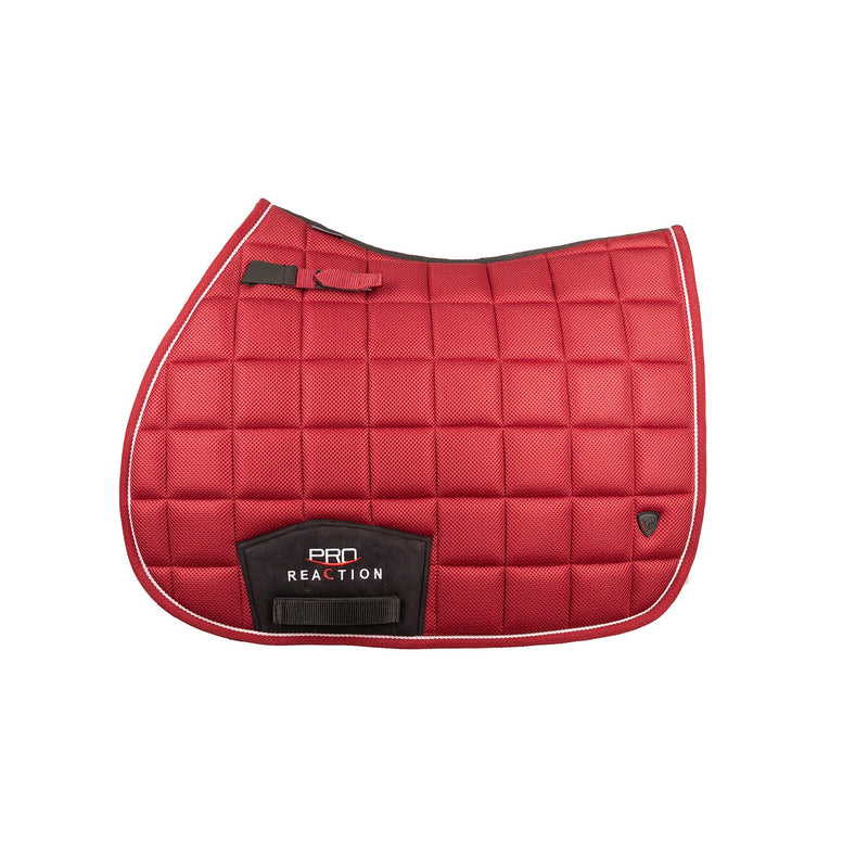 Load image into Gallery viewer, Proreaction 3 D Mesh Gp Saddle Pad Merlot
